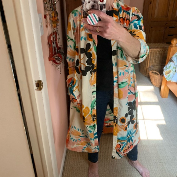 Anthropologie Floral Print Dress - Picture 7 of 7